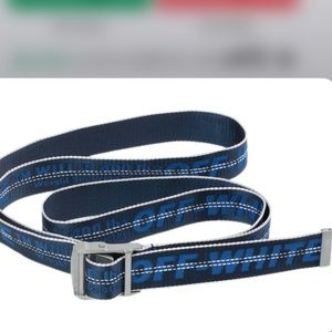 Blue Off White Belt